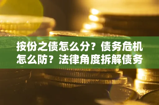 北京按份之债怎么分？债务危机怎么防？法律角度拆解债务分配与风险自保指南