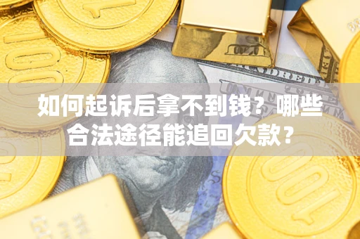 北京如何起诉后拿不到钱？哪些合法途径能追回欠款？