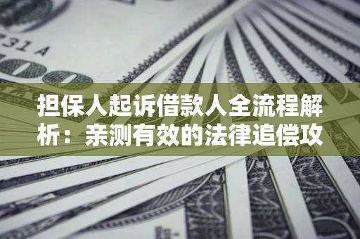 北京担保人起诉借款人全流程解析：亲测有效的法律追偿攻略