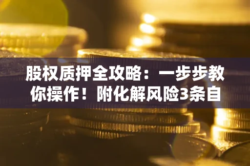 北京股权质押全攻略：一步步教你操作！附化解风险3条自救法则