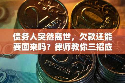 北京债务人突然离世，欠款还能要回来吗？律师教你三招应对