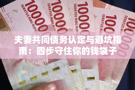 北京夫妻共同债务认定与避坑指南：四步守住你的钱袋子