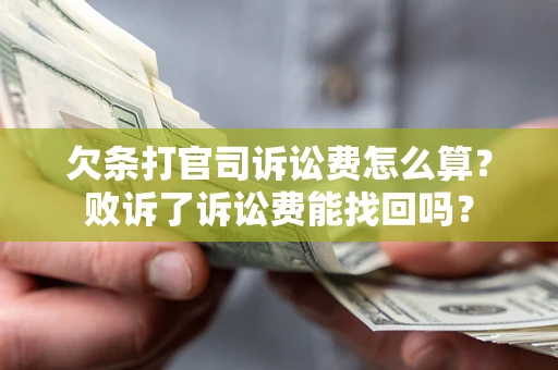北京欠条打官司诉讼费怎么算？败诉了诉讼费能找回吗？