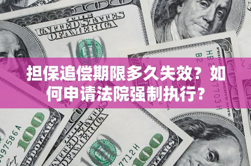 北京担保追偿期限多久失效？如何申请法院强制执行？