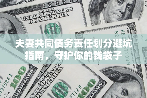 北京夫妻共同债务责任划分避坑指南，守护你的钱袋子